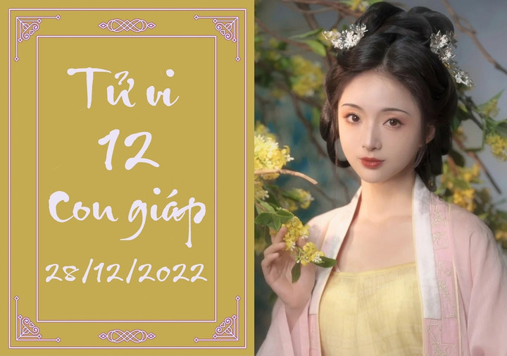Tử vi ngày 28/12 của 12 con giáp: Dự đoán tài lộc – tình duyên – sự nghiệp hôm nay