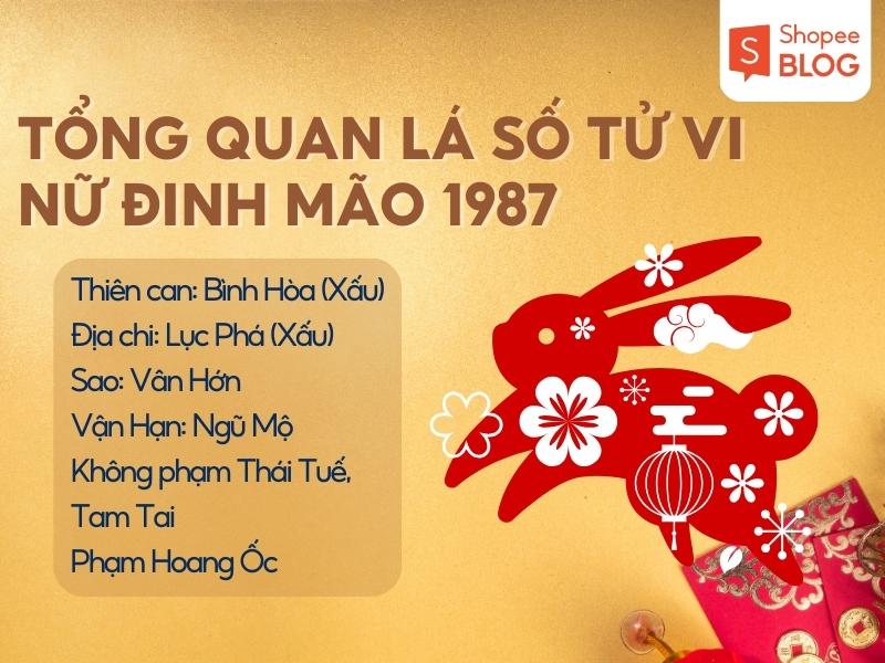 Tử Vi Tuổi Mão 1987 Năm 2024 Nữ Mạng: Dự Báo Vận Trình Chi Tiết Nhất
