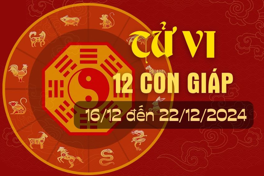 Tử vi 12 con giáp ngày 16/12