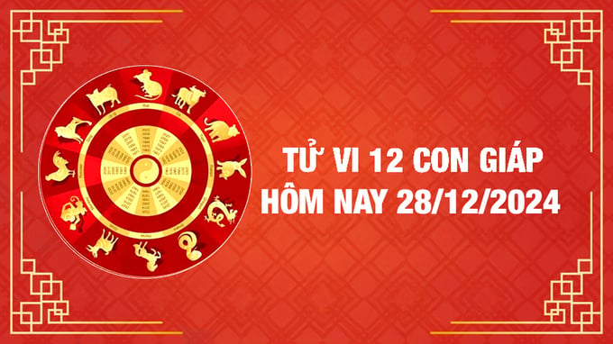 Tử vi ngày 28/12 của 12 con giáp: Dự đoán tài lộc – tình duyên – sự nghiệp hôm nay Tử vi hôm nay ngày 28-12