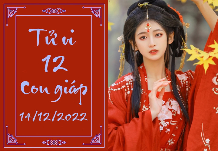 Tử vi ngày 14/12 của 12 con giáp: Dự đoán vận trình, tài lộc và may mắn hôm nay