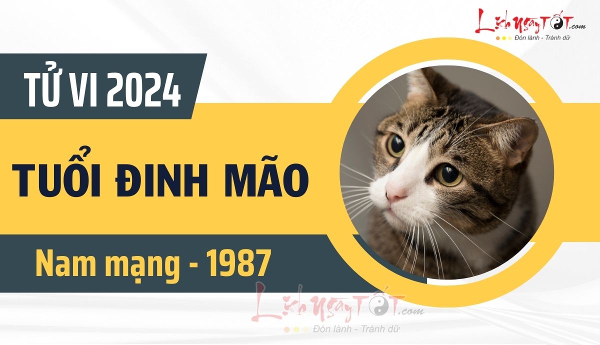 sao chiếu mệnh hạn tuổi 1987 năm 2024