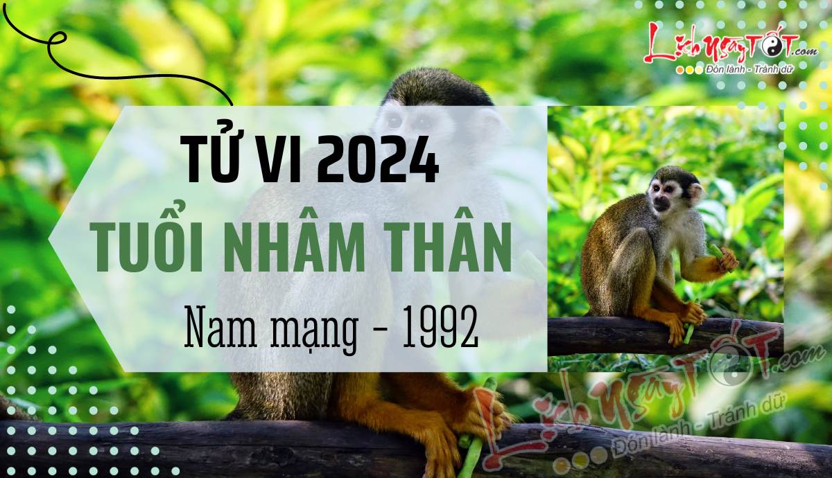 Tổng quan tuổi Nhâm Thân 2024