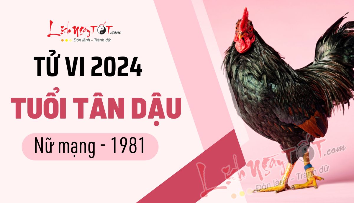 Vận hạn tuổi Tân Dậu 2024 nữ mạng