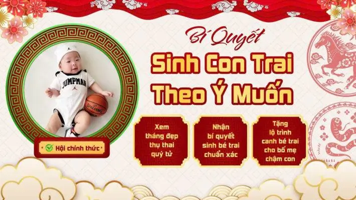 Cách xem tuổi hợp để sinh con chuẩn phong thủy