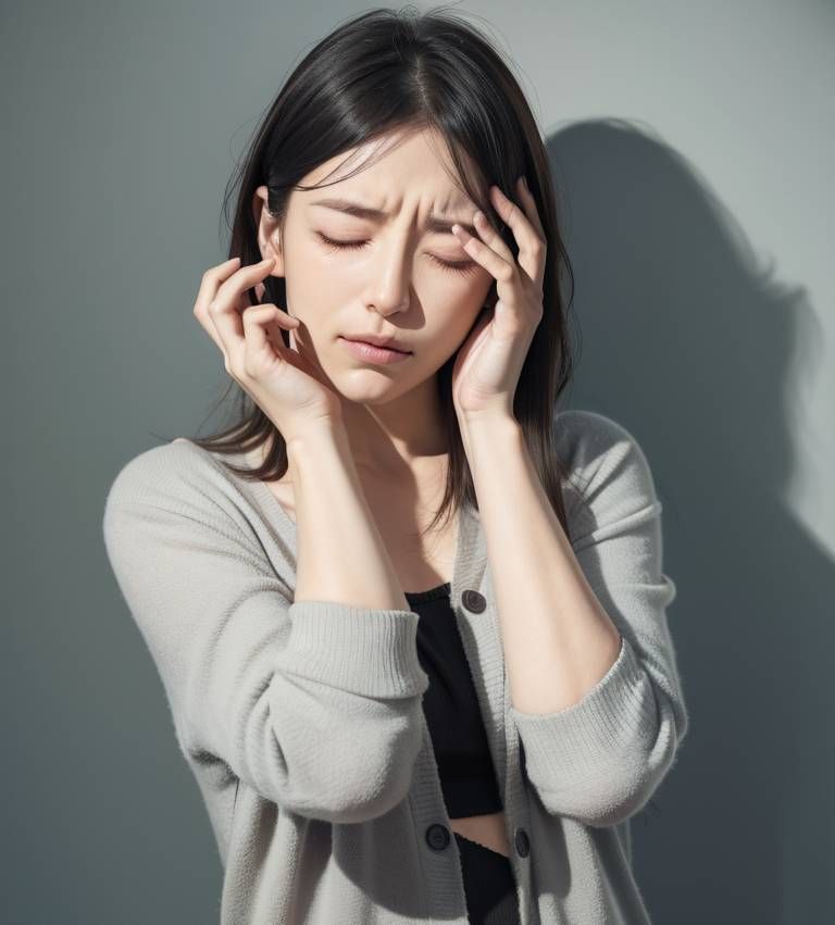Biểu hiện mắt phải nữ giật trong cuộc sống