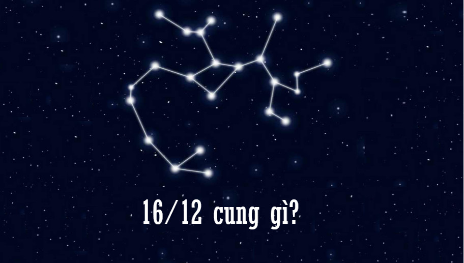 Hình minh họa cung hoàng đạo 16/12