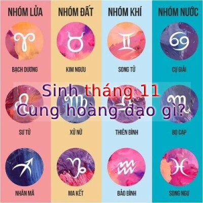 Cung hoàng đạo tháng 11 là gì