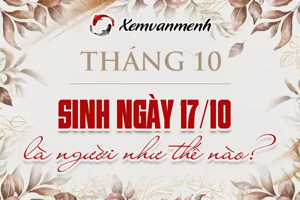 Cung hoàng đạo 17/10 là gì