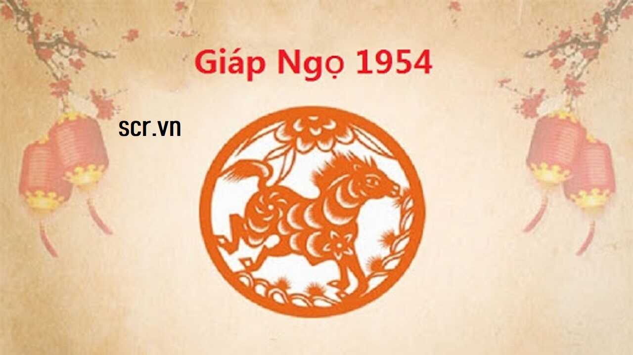 Hình ảnh tuổi Giáp Ngọ 1954 phong thủy may mắn