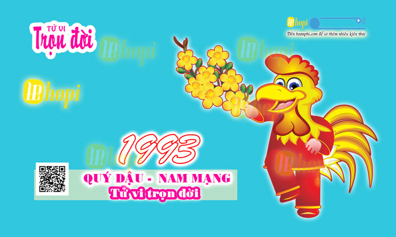 Tử vi trọn đời nam Quý Dậu 1993