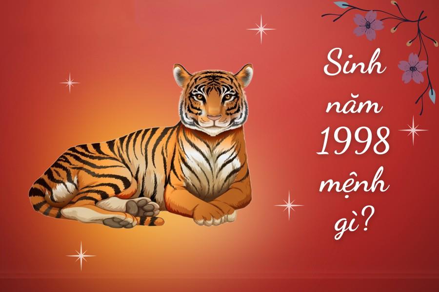 Bản đồ chiêm tinh Vệ Đà cho người sinh năm 1998