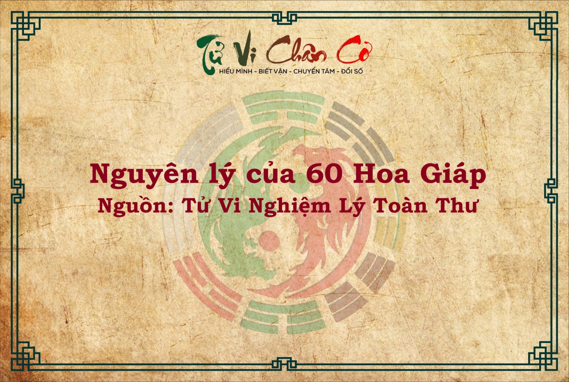 Bảng tra cứu 60 hoa giáp đầy đủ chi tiết