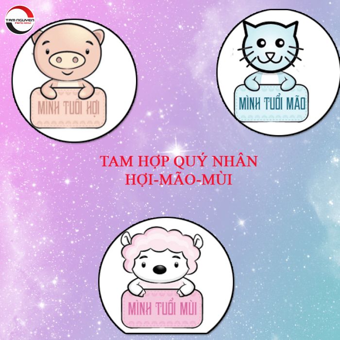 Tam Hợp Tuổi Mùi trong phong thủy và tử vi
