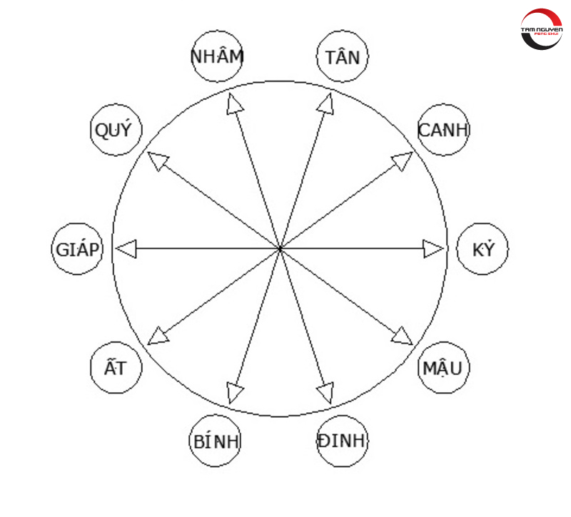 Bảng tra cứu thiên can đầy đủ và chi tiết