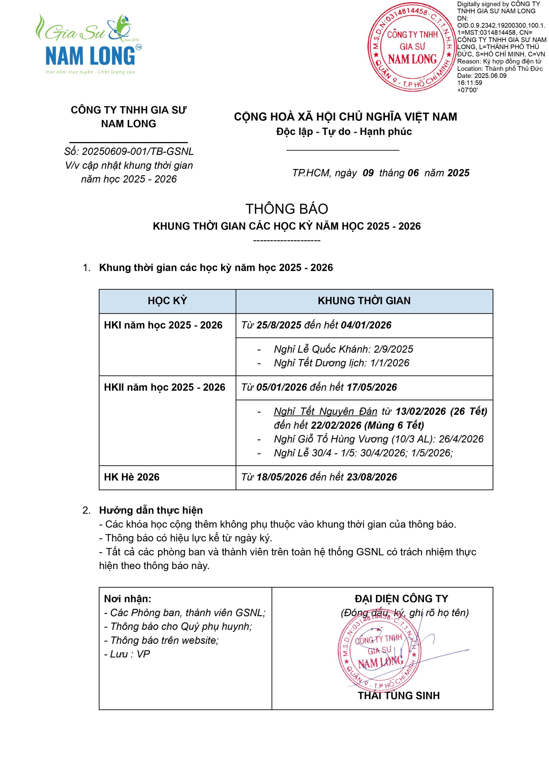 Học sinh sinh năm 2011 học lớp mấy năm 2026