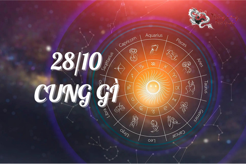 Biểu tượng cung hoàng đạo ngày 28 tháng 10