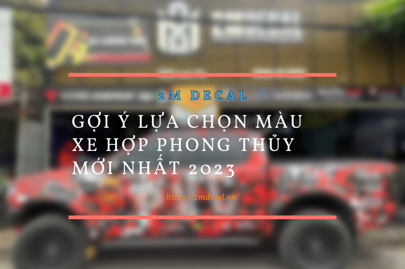 Màu xe hợp phong thủy năm 2026 giúp may mắn