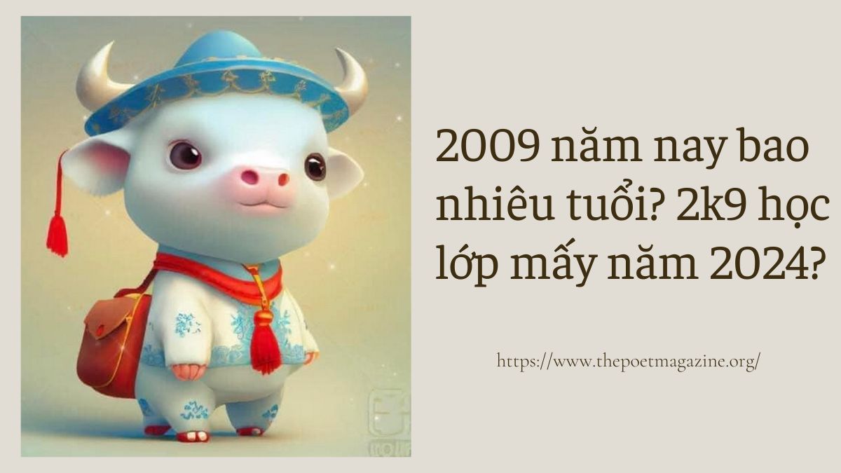 Học sinh sinh năm 2009 năm 2026 học lớp mấy