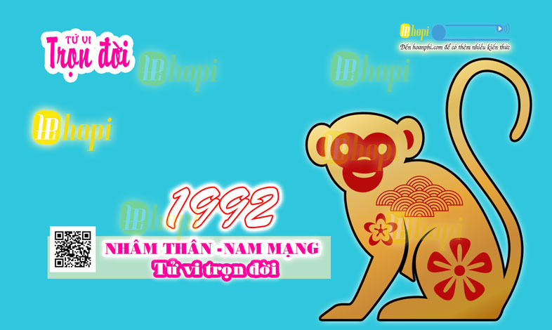 Tử vi trọn đời nam Nhâm Thân 1992