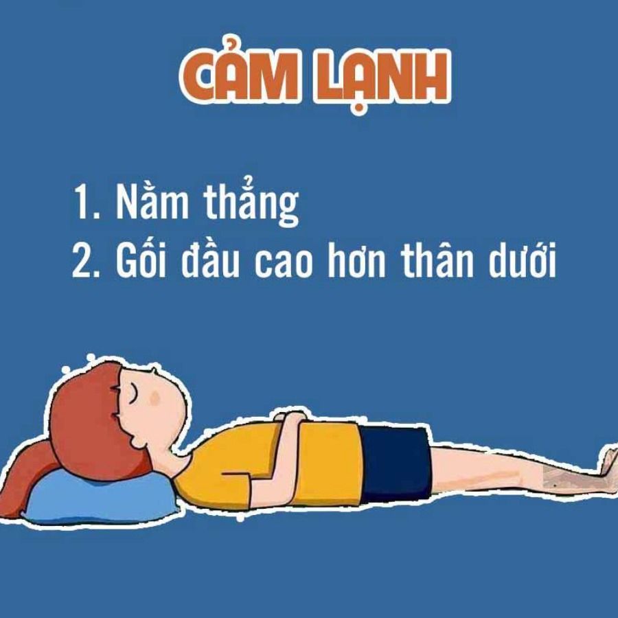 Các tư thế ngủ phổ biến