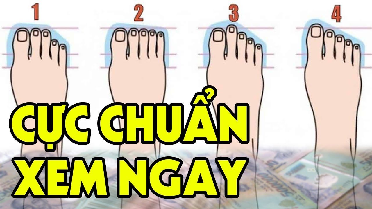 Xem vận mệnh qua bàn chân