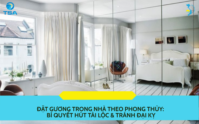 Những điều kiêng kỵ khi đặt gương trong nhà