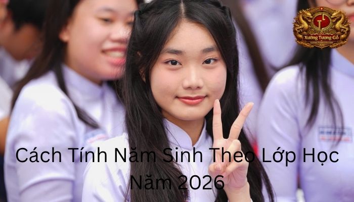 Bảng Tra Cứu Năm Sinh Theo Lớp Học Năm 2026 Chuẩn Nhất, Xem Sinh Năm Bao Nhiêu Học Lớp Mấy