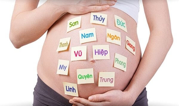 Đặt tên con hợp phong thủy mang lại may mắn