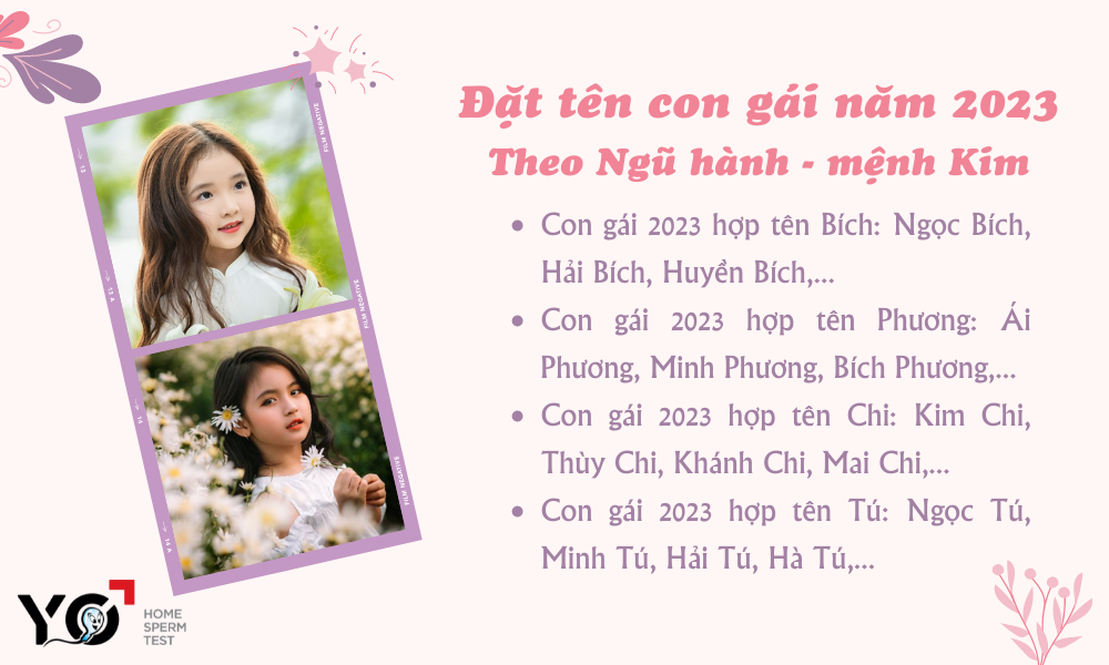 Tên con gái đẹp và ý nghĩa năm 2023