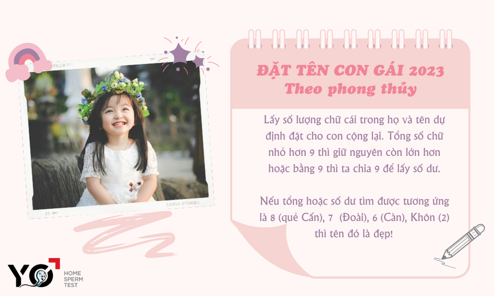 Bé gái dễ thương với tên đẹp năm 2023