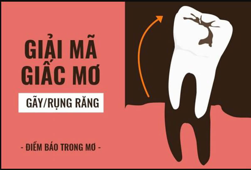 Mơ thấy rụng răng nên đánh con gì may mắn