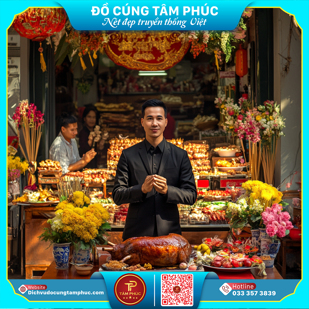 Lễ cúng khai trương mở cửa hàng mới trang trọng