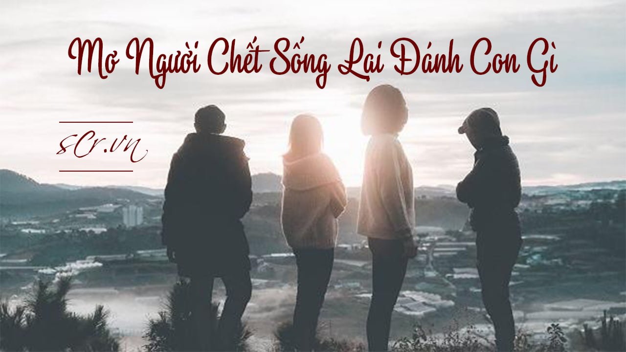 Mơ thấy người sống chết đánh đề số mấy