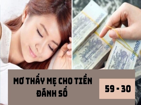 Người thân cho tiền khi nằm mơ đánh đề số gì