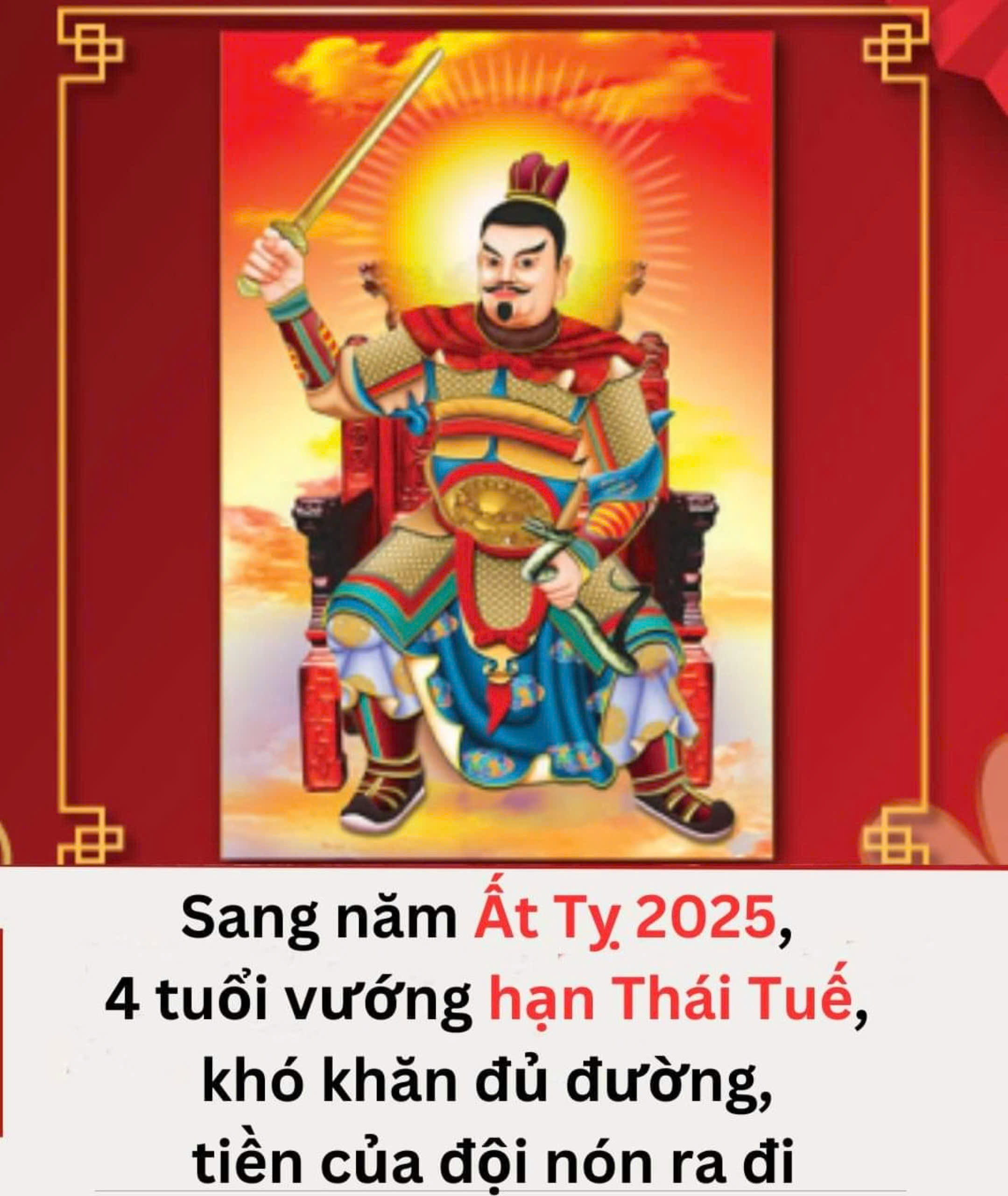 Cách hóa giải Thái Tuế năm 2026 đơn giản hiệu quả