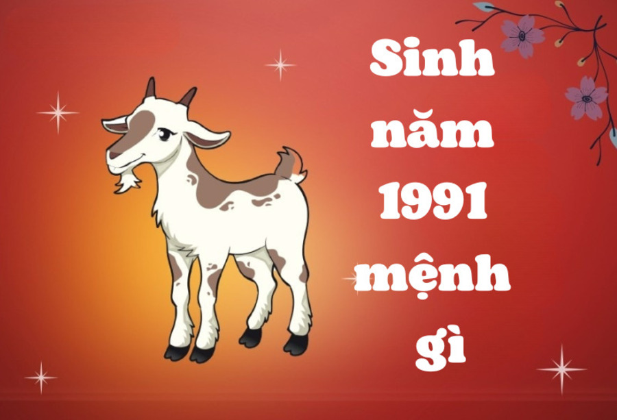 Bản đồ chiêm tinh Vệ Đà cho người sinh năm 1991