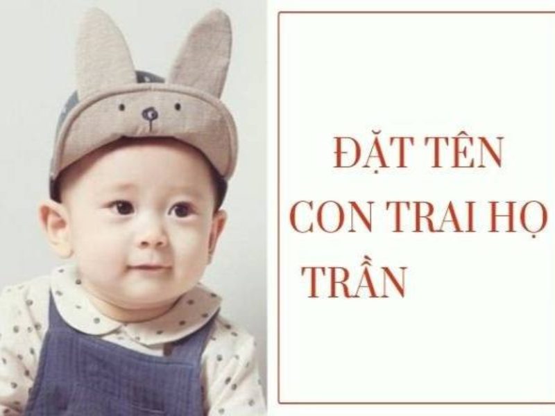 Bé trai với tên gọi ý nghĩa và may mắn