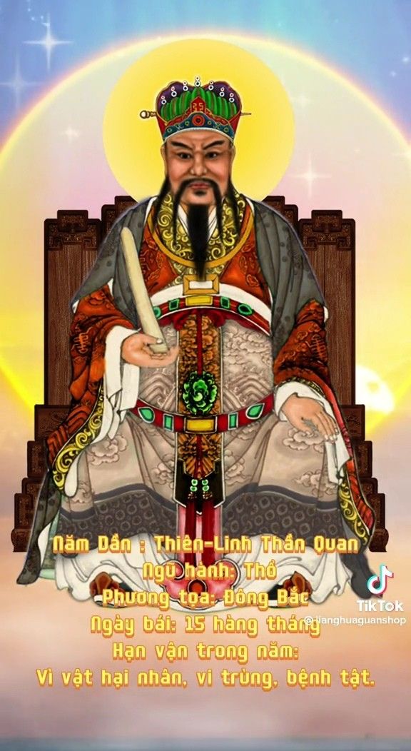 Hình minh họa thập thần trong tử vi phương Đông