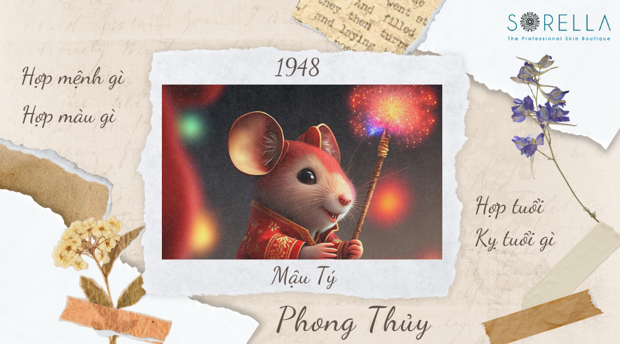 Nữ sinh năm 1948 mặc áo dài truyền thống