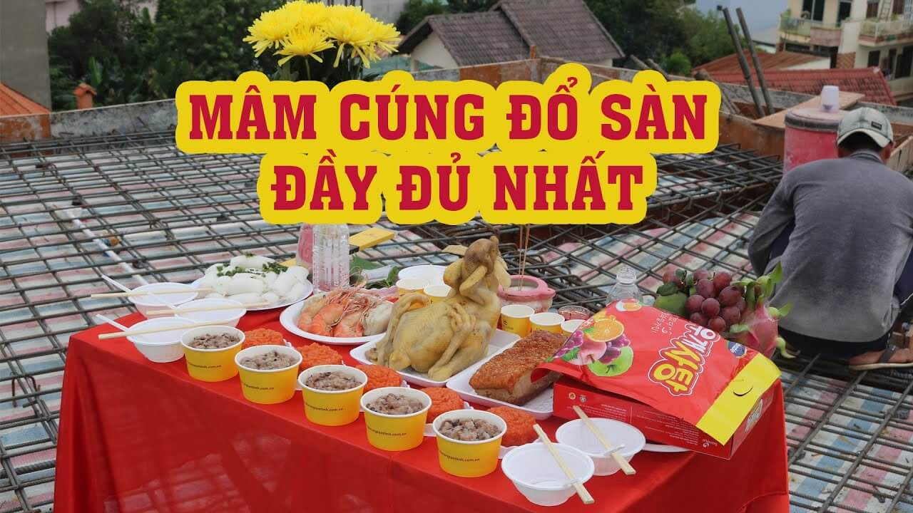 Lễ cúng đổ mái nhà truyền thống Việt Nam