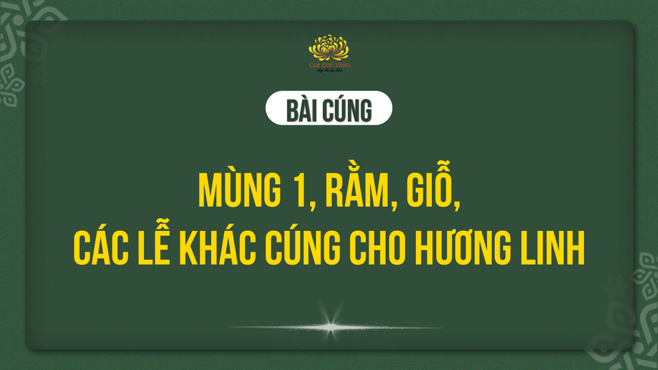 Bài cúng ngày rằm đơn giản dễ nhớ trên bàn thờ gia đình