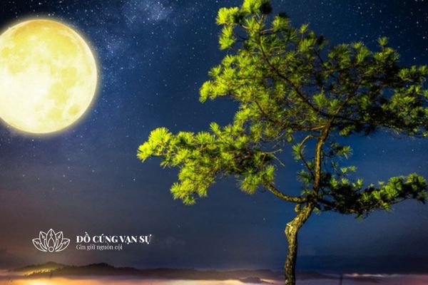 Mâm lễ cúng ngày rằm hàng tháng truyền thống