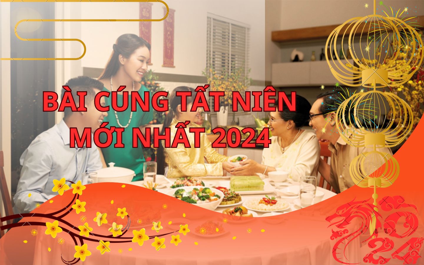 Mâm cúng tất niên cuối năm đầy đủ chi tiết