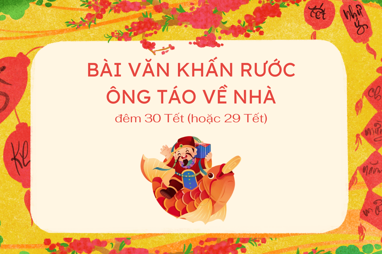 Bài cúng rước ông táo về nhà đúng phong tục