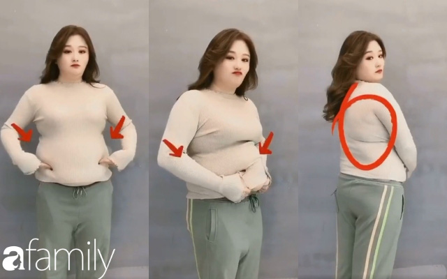 So sánh hai dáng áo cho người béo