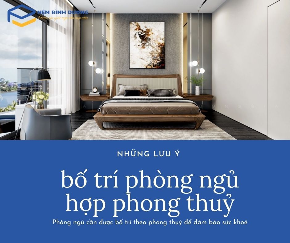 Bố trí phòng ngủ hợp phong thủy cho gia đình