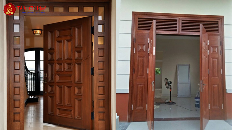 Phong thuỷ cửa chính và ý nghĩa trong thiết kế nhà