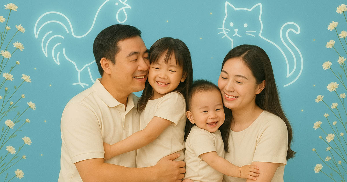 Gia đình chồng 1993 vợ 1999 sinh con năm hợp