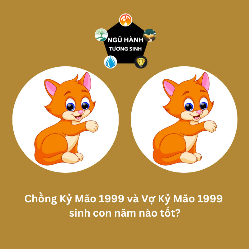 Chồng 1990 vợ 1999 sinh con năm nào tốt